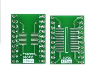 SOIC/SSOP TO DIP 20 PIN Adapter-2pcs - View 1