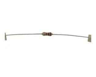 MCF 0.25W 1K Through Hole Resistor, 1 kohm, MCF Series, 250 mW, ± 5%, Axial Leaded, 250 V - View 1