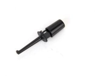43mm Round Small Single Test Hook Clip Test Probe Black - View 1