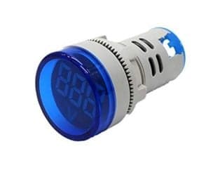 Blue AC60-500V 22mm AD16-22DSV digital voltmeter Indicator with Big Digital Tube - View 1