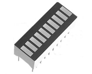 Multicolor 10 Segment LED Display - View 1
