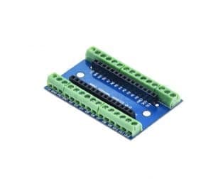 Blue NANO IO Shield V1.0 Simple Expansion Board Finished Board - View 1