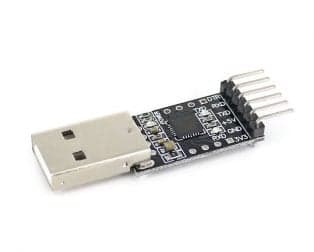 CP2102(6-pin) USB 2.0 to TTL UART serial converter - View 1