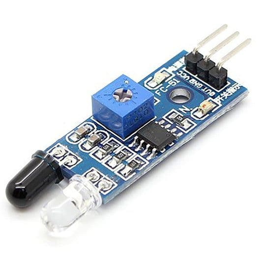 IR (Infrared) Obstacle Avoidance Sensor Module - View 1