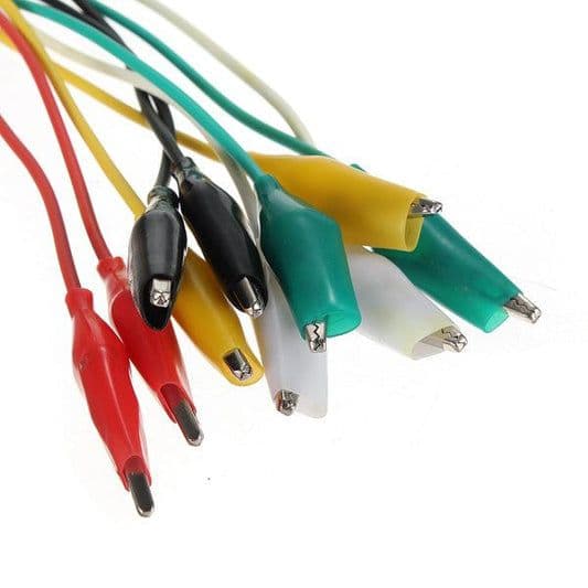 Alligator clip with Cord Pack of 5 - View 1
