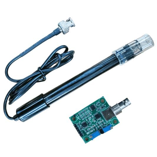 Analog pH Sensor Electrode with Amplifier Circuit - View 1