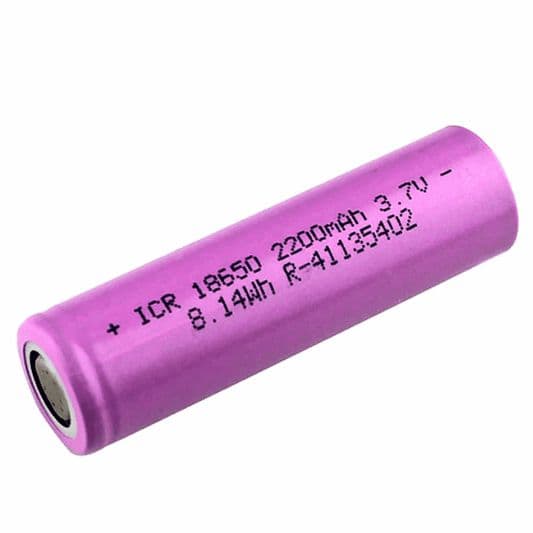 18650 2200mAh 3.7v Cylinder Battery - View 1
