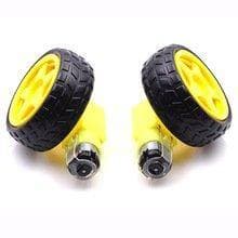 2 Set Smart Car Robot Chassis Wheel - View 1