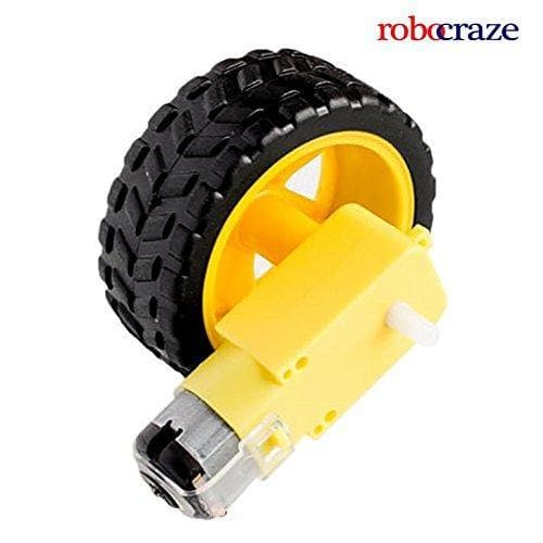 2 Set Smart Car Robot Chassis Wheel - View 3