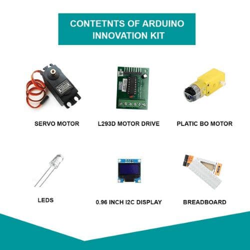 Arduino Innovation Kit for Innovative Engineering - View 1