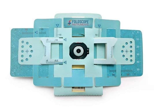 DIY Paper Foldscope Microscope Basic Kit - View 1