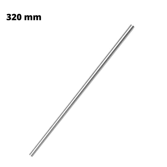 320mm Stainless Steel Rod with 8mm Diameter - View 1