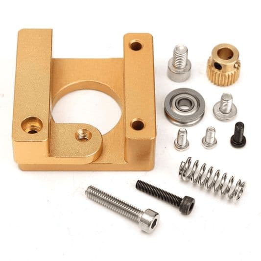 Short Handle MK8 Extruder Aluminum Alloy for 3D Printer Block - Right Short - View 1