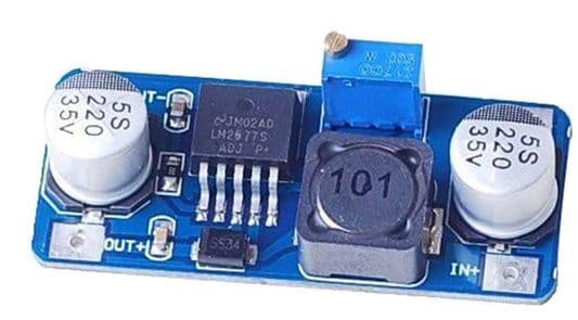 LM2577 DC-DC Step-up Power Converter Module - View 1