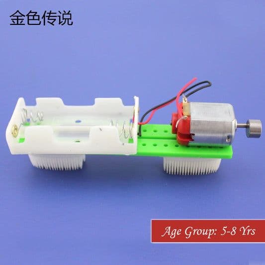RC Brush Car No.1 Model Kit DIY Scientific Toys for Science Training. - View 1