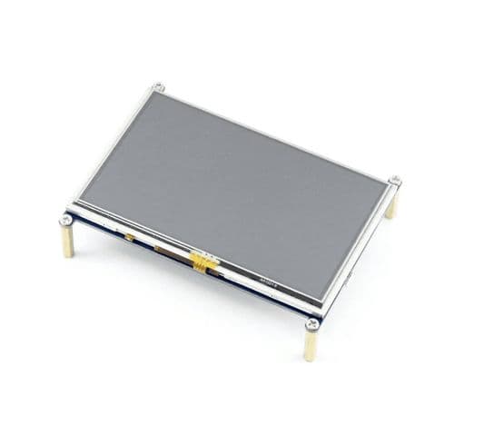 Waveshare 5 inch HDMI Resistive Touchscreen Display - View 1
