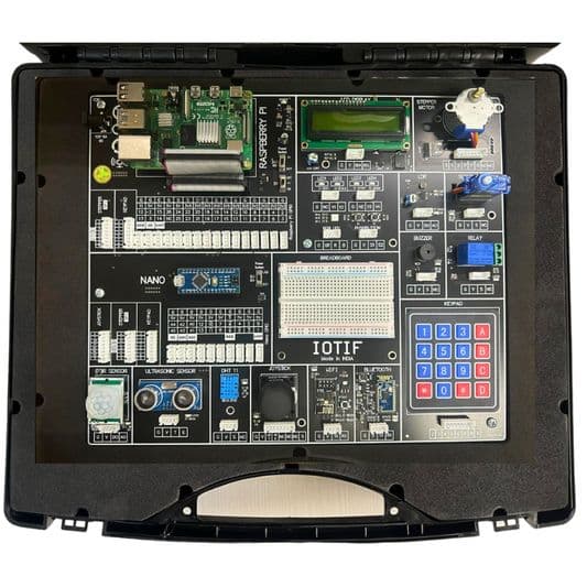 IOTIF - IOT Trainer Kit with Pi 4B 4GB - View 1