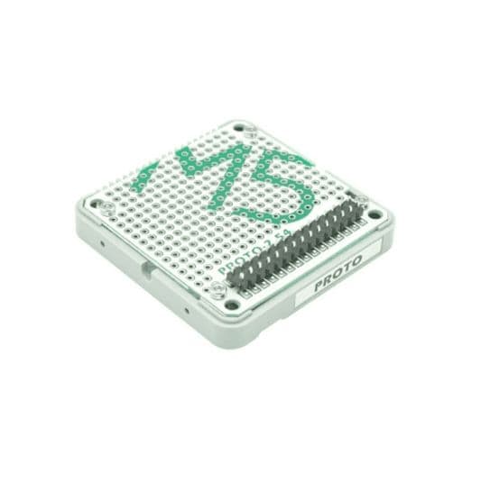 M5 Stack PROTO Module with Extension & Bus Socket - View 1
