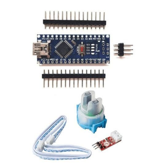 Turbidity Sensor with Nano Development Board Compatible with Arduino - View 1