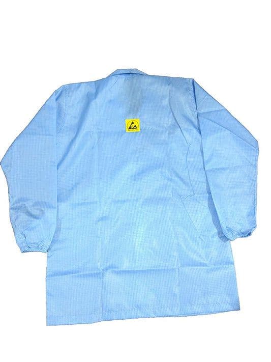 Anti-Static [ESD] Safe Unisex Lab Coat (Blue) - View 1