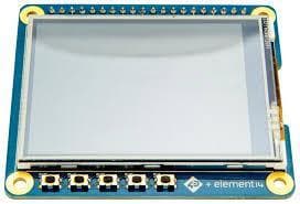 2.4inch Raspberry Pi Display Hat - 4D Systems - View 1