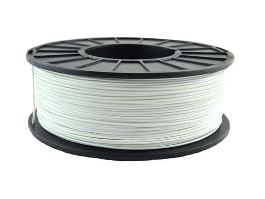 1.75mm 100g White ABS Filament - View 1