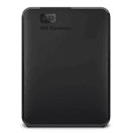 WD Elements External Hard Disk Drive WDBHHG0010BBK-EESN ( 1TB, Black ) - View 1