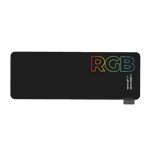 Zebronics Zeb Blaze RGB XL Mouse Pad ( Black ) - View 1