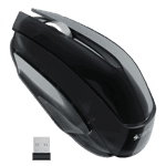 Zebronics Clear Wireless Mouse 2.4GHz ( Dark Grey ) - View 1
