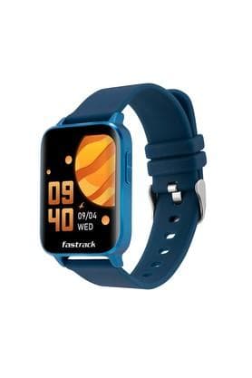 FASTRACK WEARABLES Unisex Reflex Curv Blue Strap Silicone Digital Watch - View 1