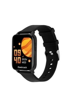FASTRACK WEARABLES Unisex Reflex Curv Black Strap Silicone Digital Watch - View 1