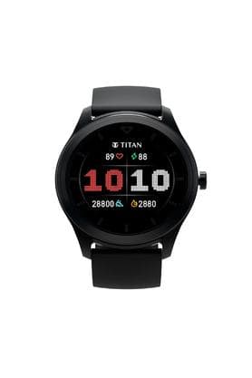 TITAN WEARABLES Mens Silicone Smart Watch - 90137AP01 - View 1