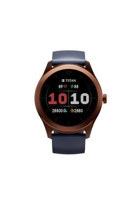 TITAN WEARABLES Mens Silicone Smart Watch - 90137AP02 - View 1