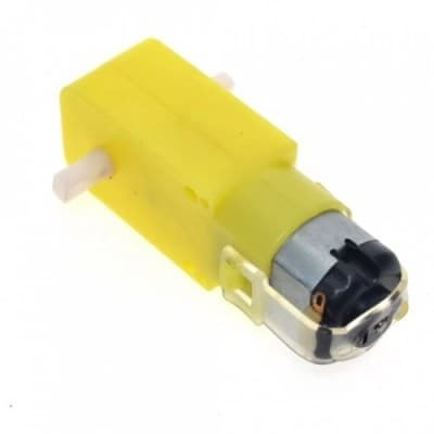 100 RPM Straight DC Geared BO Motor Double Shaft - View 1