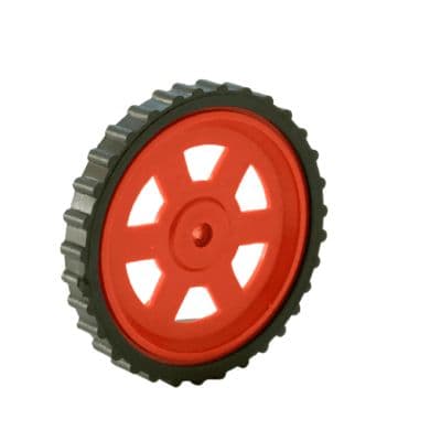 Robot Car Wheel for BO Motors (70mm-Diameter 12mm-Width) - View 1