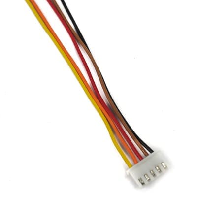 5 Pin JST Cable Connector Female – 2.54mm Pitch - View 1