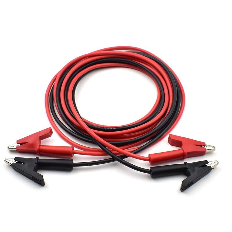 Alligator Clip Wires with Crocodile Clips/Alligator (Clips Pack of 2) - View 2