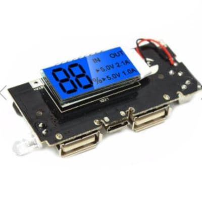 Mobile Power Boost DIY 18650 Lithium Battery Digital Dual USB - View 1