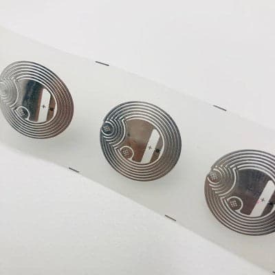 NFC Sticker 13.56MHz ISO14443A 25mm ntag213 RFID NFC tag (pack of 5) - View 1