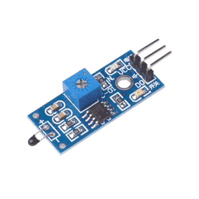 3 Pin NTC Thermistor Temperature Sensor Module - View 1