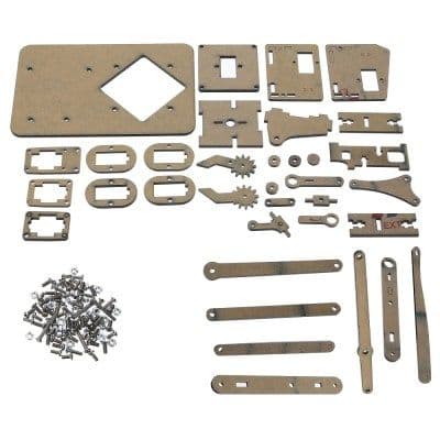 DIY Acrylic Robot Manipulator Mechanical Arm Kit (not-including Servo and Board) - View 1