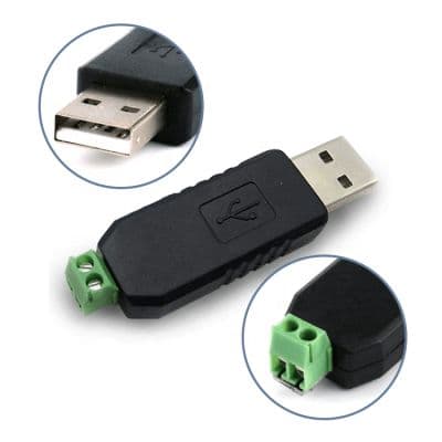 USB to RS485 Converter Adapter Support WIN7 XP Vista Linux Mac OS - View 1