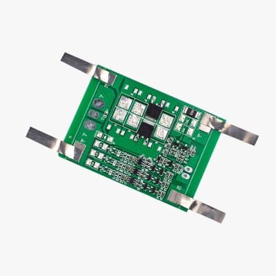 3S 6A Battery Protection BMS Module with Nickel Strip for 3.7V NMC cells - View 1