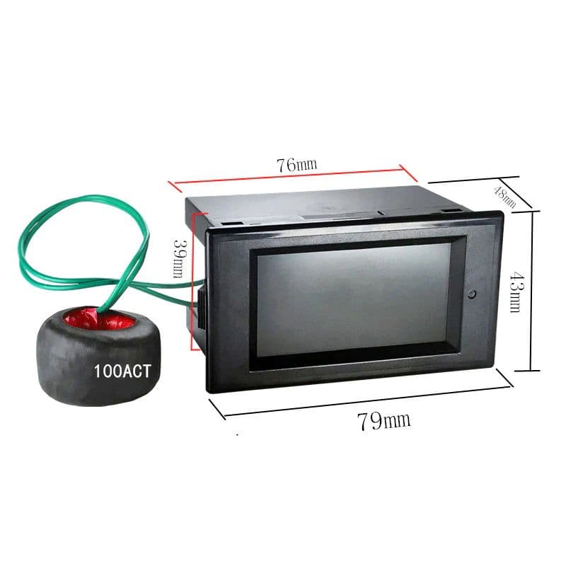 (D69-2058) Multi-function Digital Meter (6 in 1) - View 3