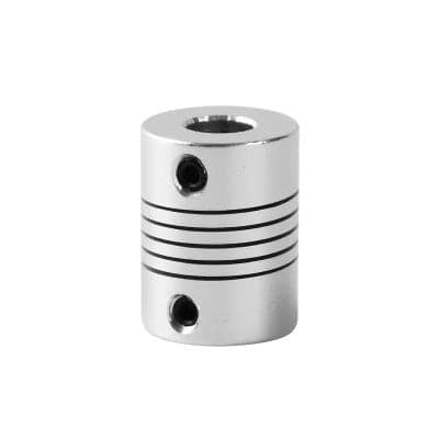 Aluminum Flexible Shaft Coupling 5mm x 5mm - View 1
