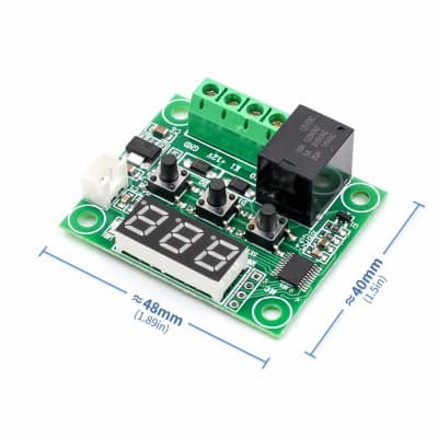 W1209 5V Digital Temperature Controller Module with Display and NTC Temp Sensor - View 1