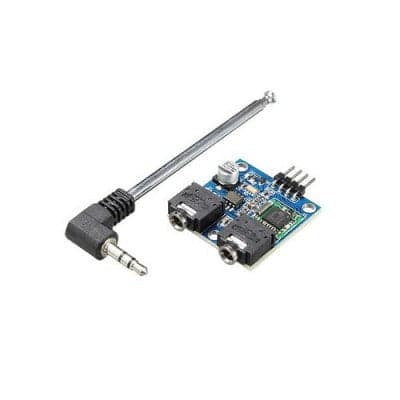 TEA5767 Stereo FM Radio Module with Detachable Antenna - View 1