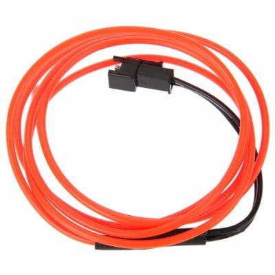 EL Wire 5M LED Light Waterproof Strip- Orange - View 1