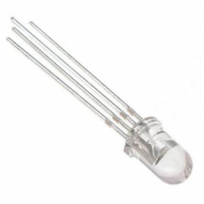 5mm RGB Led - Round Common Cathode - View 1