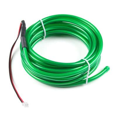 EL Wire 5M LED Light Waterproof Strip-Green - View 1